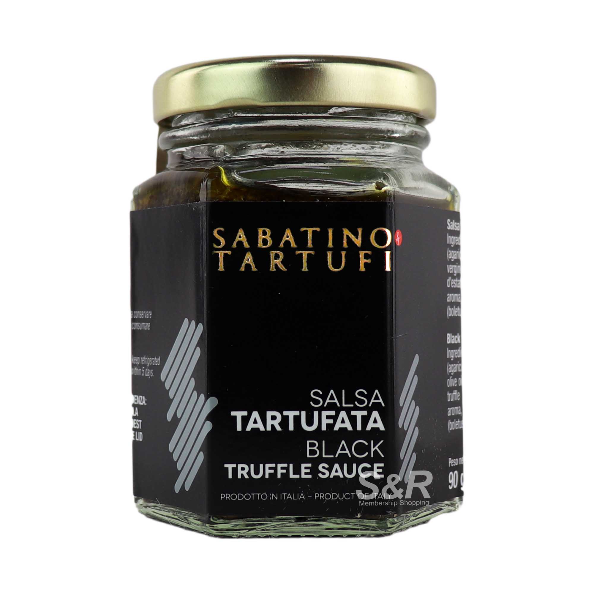 Sabatino Tartufi Black Truffle Sauce 90g